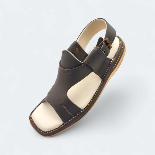 Panjedar Medicated Chappal Light Weight Chocolate