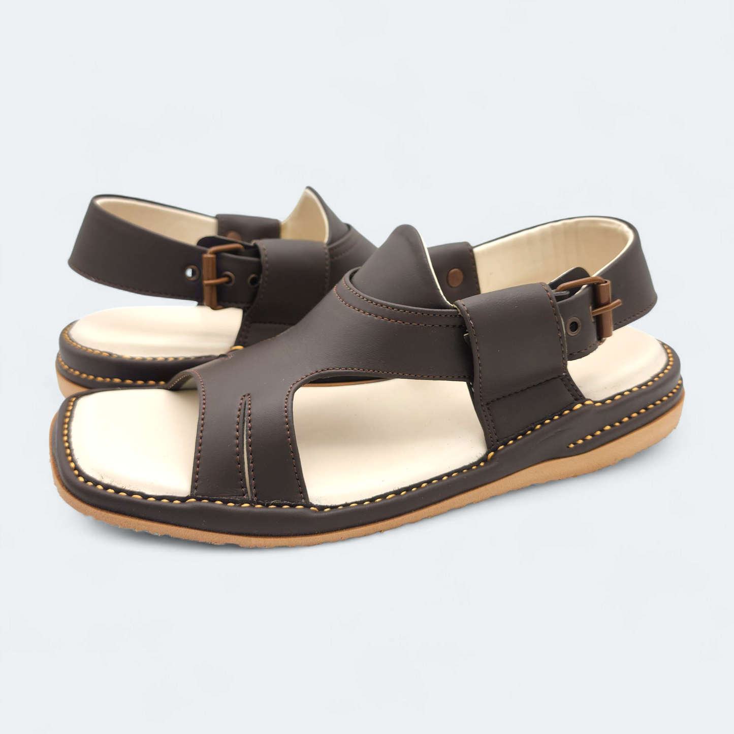 Panjedar Medicated Chappal Light Weight Chocolate