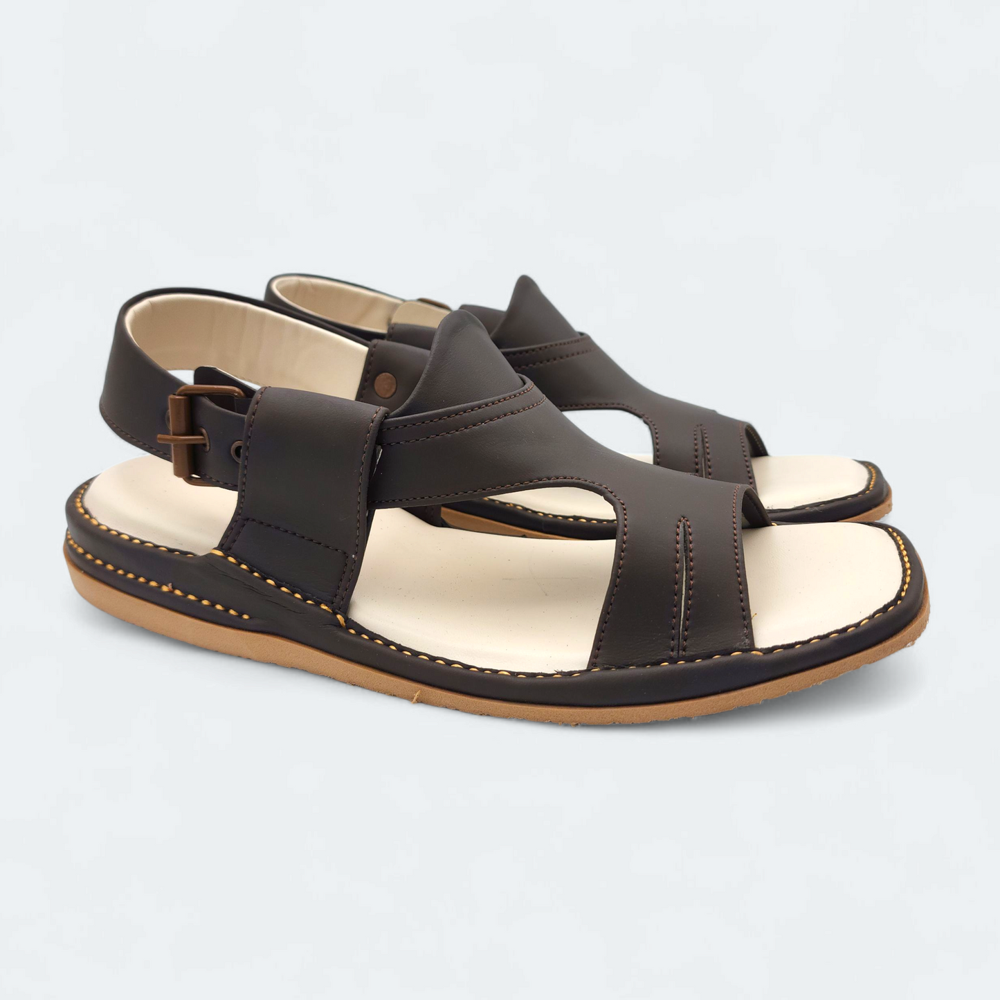 Panjedar Medicated Chappal Light Weight Chocolate