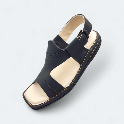 Panjedar Medicated Chappal Light Weight Black